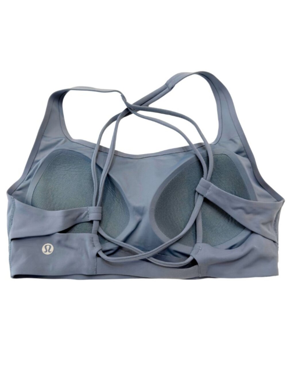 Lululemon Everlux Strappy-Back Sports Bra Medium Support, B/C Cup Steel Blue S - Picture 5 of 5